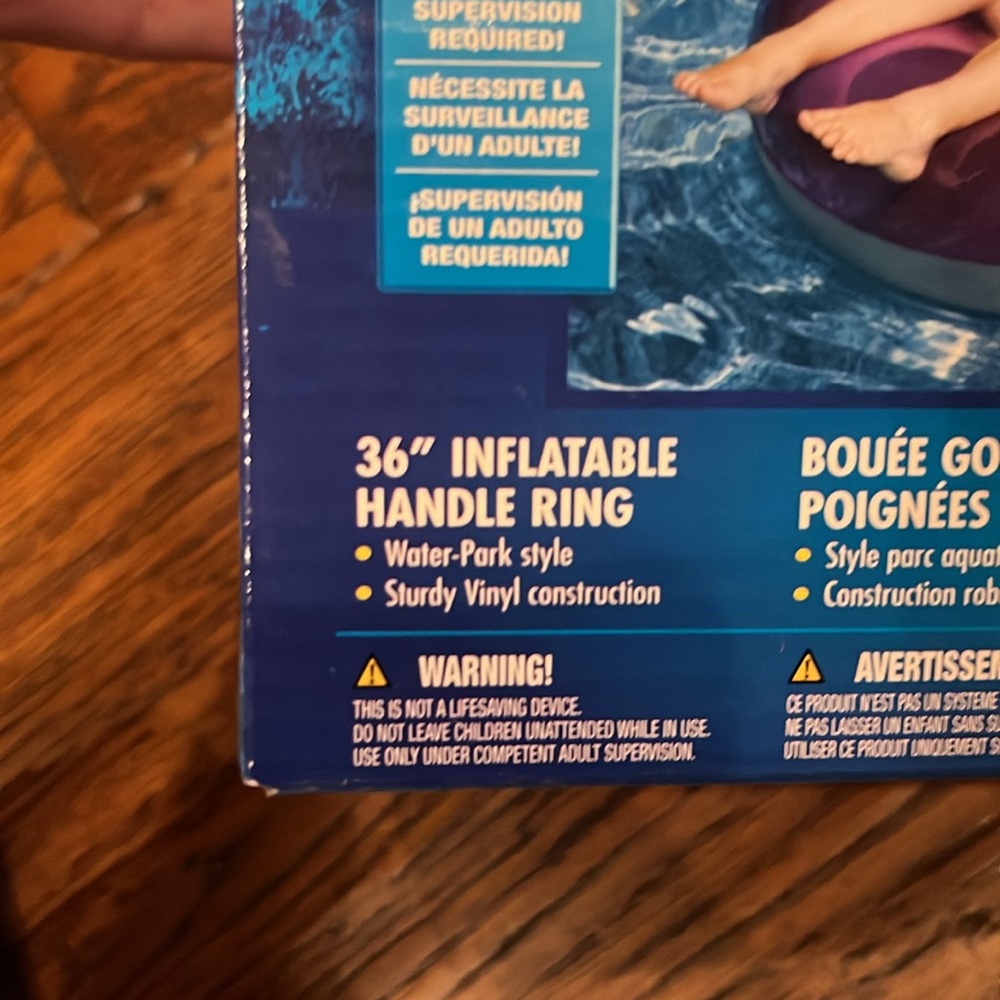 Inflatable floating ring. - Picture 2 of 3